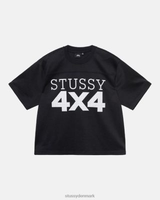 Stussy Denmark | Stussy 4x4 mesh fodboldtrøje sort unisex 8NV2P513