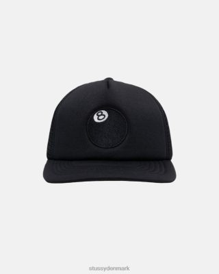 Stussy Denmark | Stussy 8 kugle trucker kasket sort unisex 8NV2P371