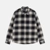 Stussy Denmark | Stussy bay plaid skjorte trækul unisex 8NV2P520