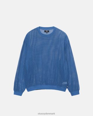 Stussy Denmark | Stussy bomuldsnet ls besætning hav blå unisex 8NV2P508