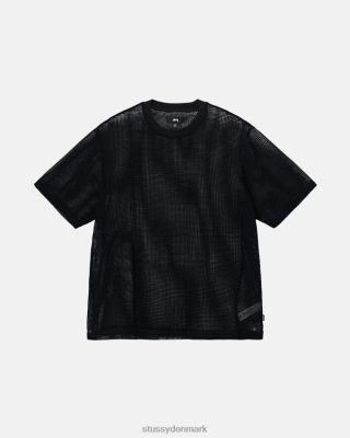 Stussy Denmark | Stussy bomuldsnet ss besætning sort unisex 8NV2P509