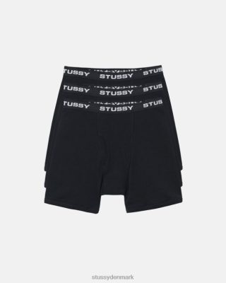Stussy Denmark | Stussy boxershorts - 3 stk sort unisex 8NV2P447