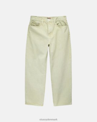 Stussy Denmark | Stussy dobbeltfarvede store jeans fløde unisex 8NV2P325