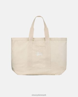 Stussy Denmark | Stussy ekstra stor mulepose i lærred naturlig unisex 8NV2P440