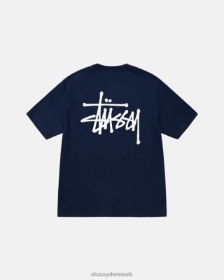 Stussy Denmark | Stussy grundlæggende t-shirt flåde unisex 8NV2P3