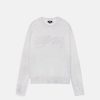 Stussy Denmark | Stussy løs strik logo sweater knogle unisex 8NV2P265