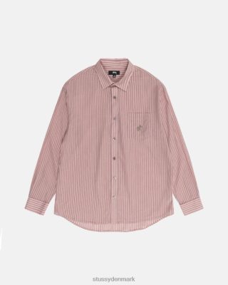 Stussy Denmark | Stussy letvægts klassisk skjorte mursten unisex 8NV2P516