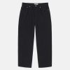 Stussy Denmark | Stussy overfarvet store gamle jean sort unisex 8NV2P327