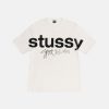 Stussy Denmark | Stussy sport 100% pigmentfarvet t-shirt naturlig unisex 8NV2P35