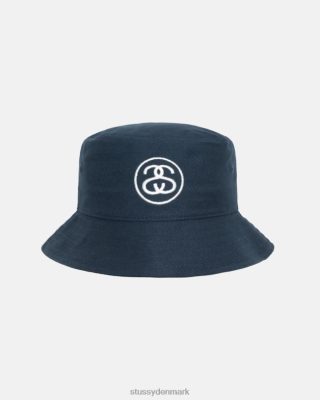 Stussy Denmark | Stussy ss link deep bucket hat flåde unisex 8NV2P491
