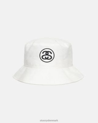 Stussy Denmark | Stussy ss link deep bucket hat hvid unisex 8NV2P492