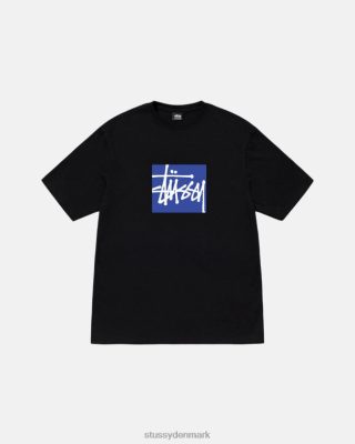 Stussy Denmark | Stussy stock box t-shirt sort unisex 8NV2P9
