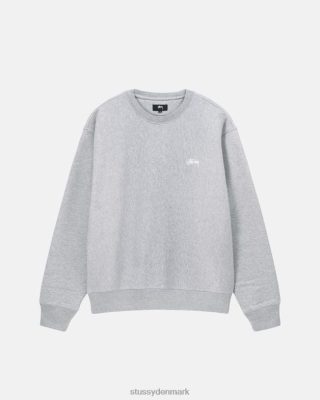 Stussy Denmark | Stussy stock logo besætning grå lyng unisex 8NV2P137
