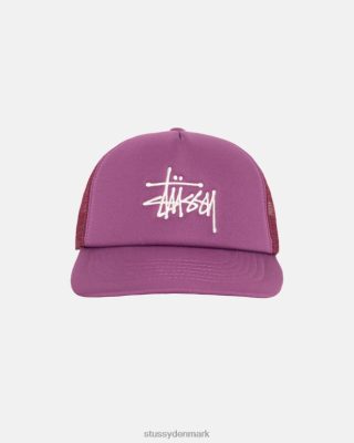 Stussy Denmark | Stussy stor basic trucker kasket blomme unisex 8NV2P374