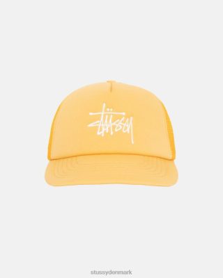Stussy Denmark | Stussy stor basic trucker kasket guld unisex 8NV2P377