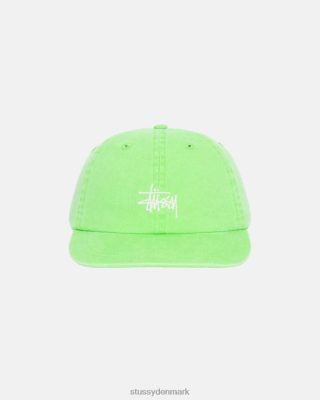 Stussy Denmark | Stussy vasket lager lav pro cap lime unisex 8NV2P394
