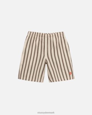 Stussy Denmark | Stussy vores gamle værksted laguna kort naturlig lærredsstribe unisex 8NV2P266