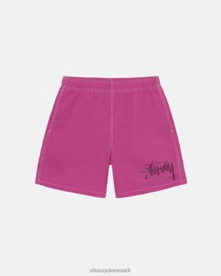 Stussy Denmark | Stussy vores gamle værksted vand kort magenta unisex 8NV2P94